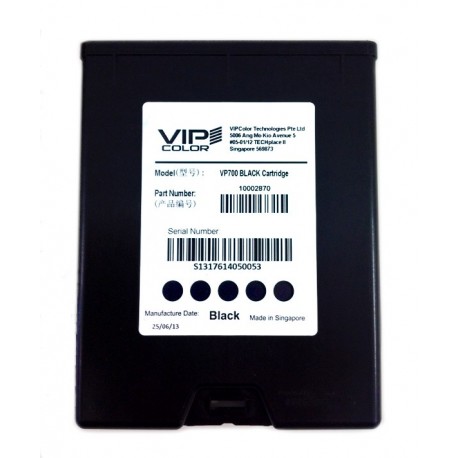 Cartuccia NERO per Stampante VP700 - 250 ml